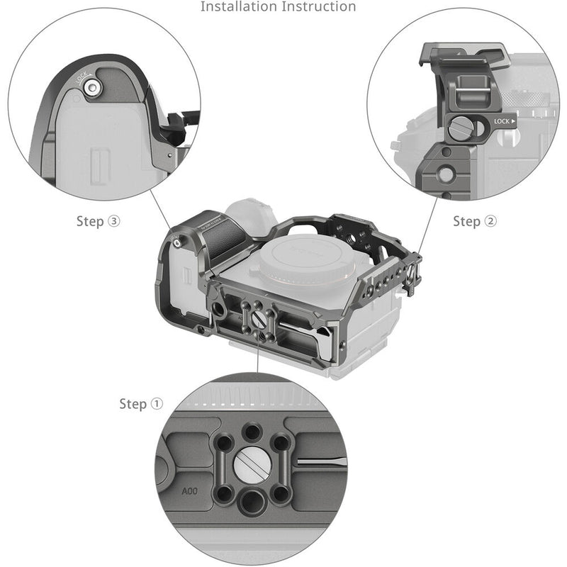 SmallRig Cage for Sony a1 II and a9 III Mirrorless Cameras