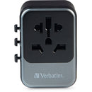 Verbatim UTA-07 28W 5-Port USB-C/USB-A Universal Travel Adapter