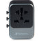 Verbatim UTA-07 28W 5-Port USB-C/USB-A Universal Travel Adapter