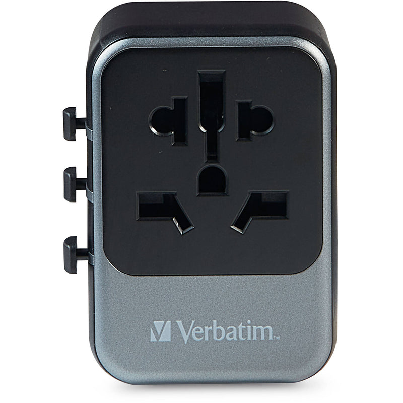Verbatim UTA-07 28W 5-Port USB-C/USB-A Universal Travel Adapter
