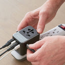 Verbatim UTA-07 28W 5-Port USB-C/USB-A Universal Travel Adapter