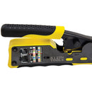 Klein Tools Pass-Thru Modular Crimper Tool (Yellow/Black)