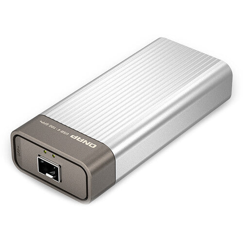 QNAP QNA-UC10G1SF 10 Gb/s USB4 to SFP+ Network Adapter