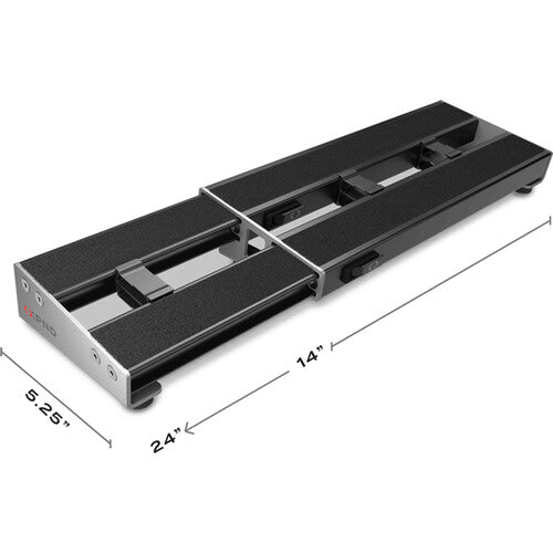 D'Addario XPND 1 Single-Row Expanding Pedalboard