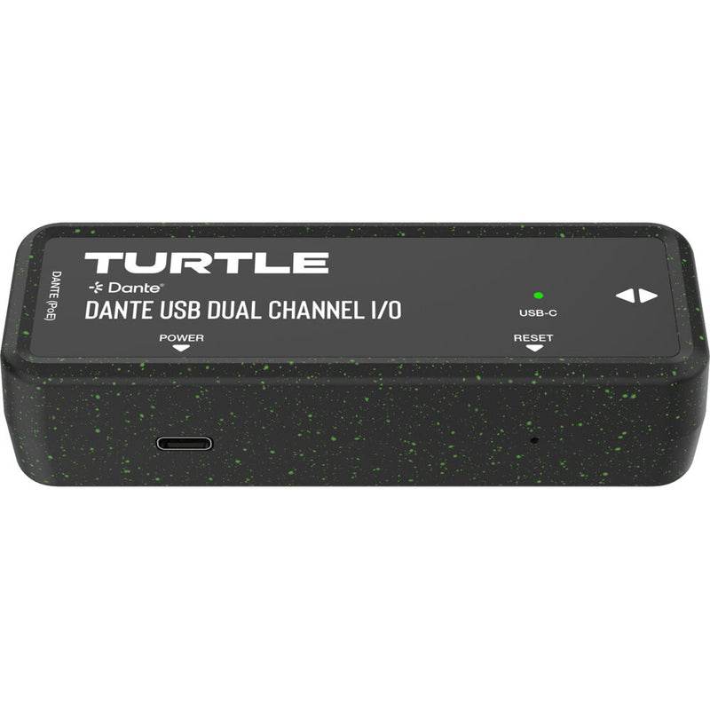 Turtle AV Dual-Channel USB-C to Dante I/O Adapter