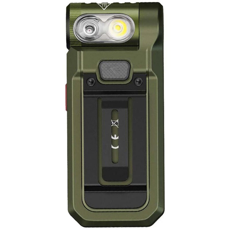 Fenix Flashlight SWO5R-Green Clip-On Flashlight (Green)