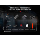 Fenix Flashlight TK30R Rechargeable White Laser Flashlight
