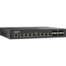QNAP QSW-IM3216-8S8T 16-Port 10G Managed Industrial Network Switch