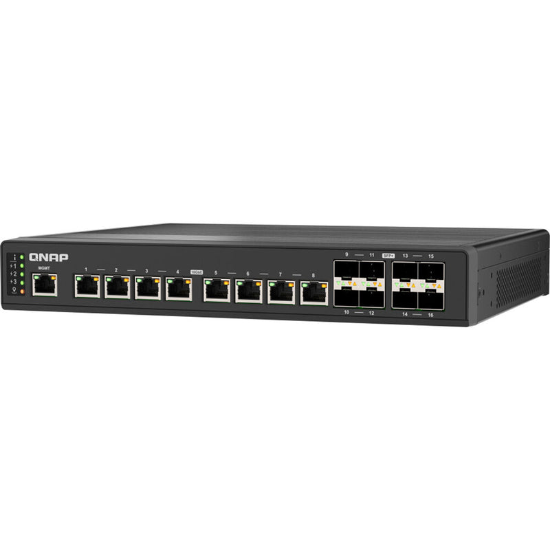 QNAP QSW-IM3216-8S8T 16-Port 10G Managed Industrial Network Switch