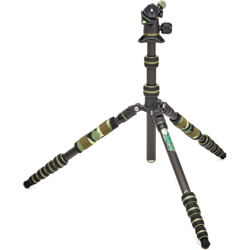 3 Legged Thing Punks Brian 2.0 Carbon Fiber Tripod with AirHed Neo 2.0 Ball Head (Moss Green)