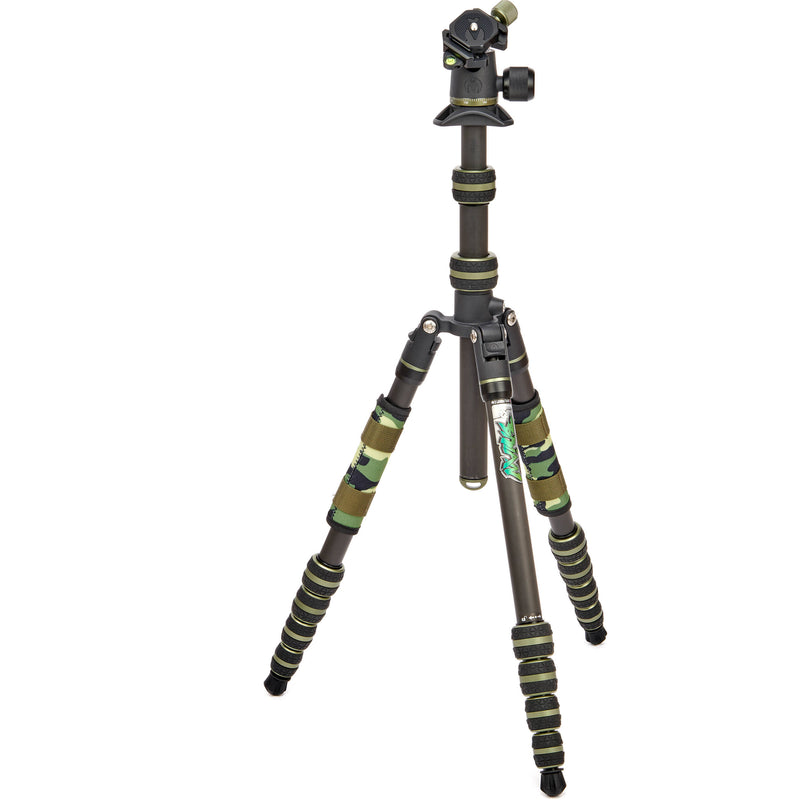 3 Legged Thing Punks Brian 2.0 Carbon Fiber Tripod with AirHed Neo 2.0 Ball Head (Moss Green)