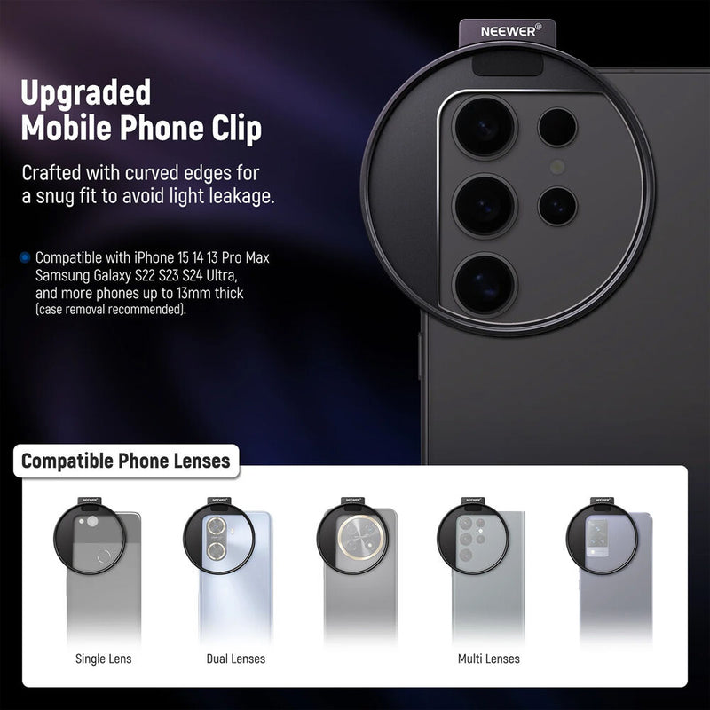 Neewer Upgraded Phone Filter Mount (67mm)