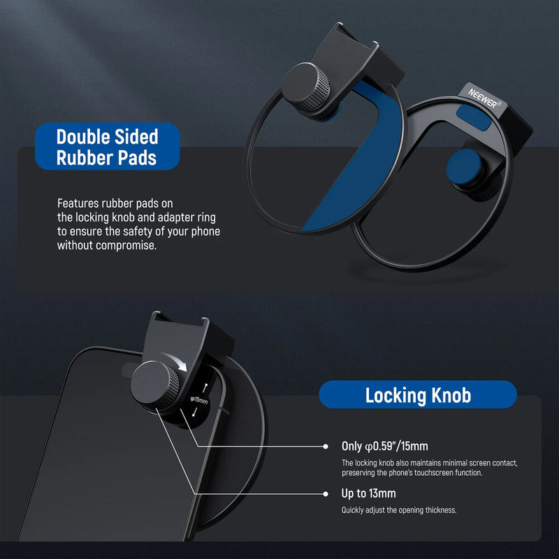 Neewer Upgraded Phone Filter Mount (67mm)