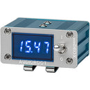AUDIOROOT vmDBOX-HRS Power Distributor for Sound Bag with Built-In Voltmeter and Hirose Connectors