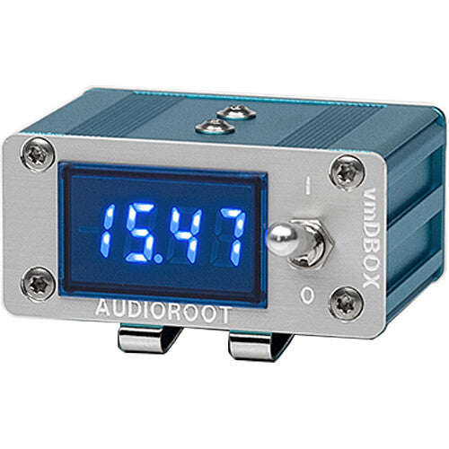 AUDIOROOT vmDBOX-HRS Power Distributor for Sound Bag with Built-In Voltmeter and Hirose Connectors