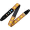 Levy's Vintage Hootenanny 2" Jacquard Guitar Strap (Flower Yellow)