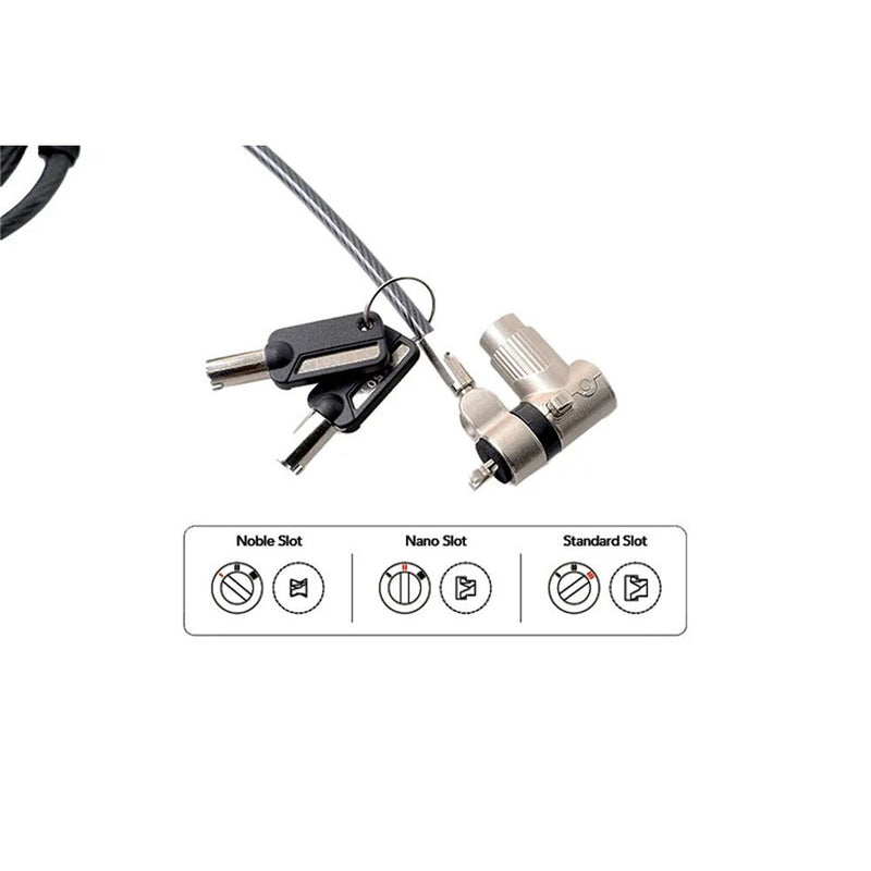 CODi Universal 3-in-1 Keyed Cable Lock