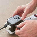 Verbatim UTA-08 45W 5-Port USB-C/USB-A Universal Travel Adapter
