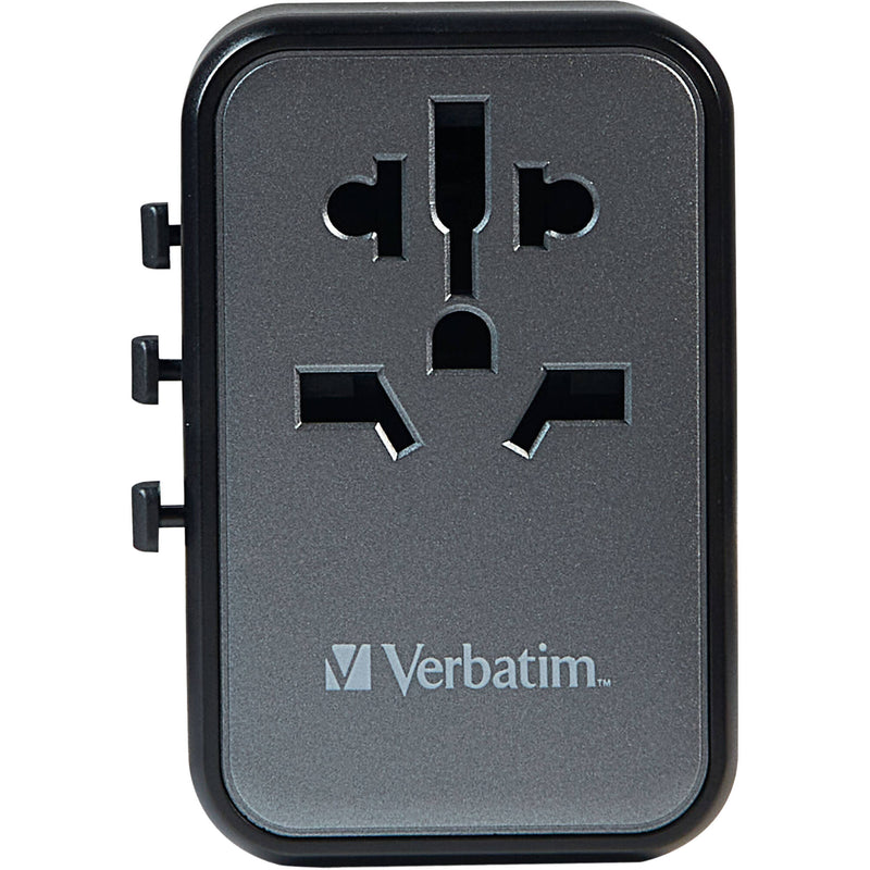 Verbatim UTA-09 70W 5-Port USB GaN III Universal Travel Adapter
