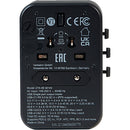 Verbatim UTA-09 70W 5-Port USB GaN III Universal Travel Adapter
