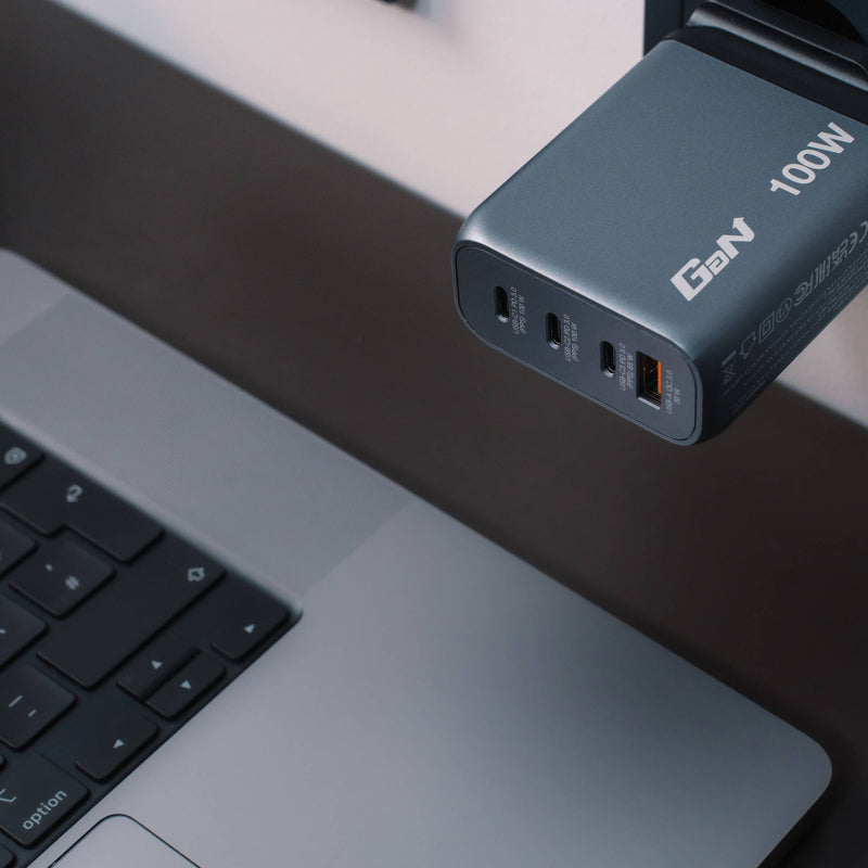 Verbatim 100W 4-Port USB GaN Wall Charger