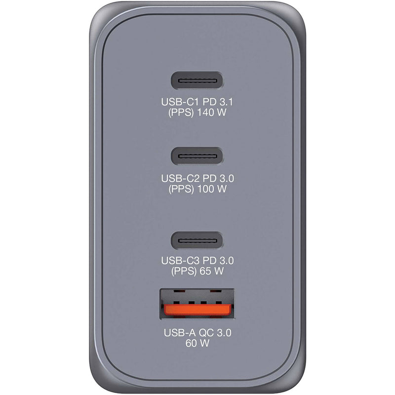 Verbatim 240W 4-Port USB GaN Wall Charger