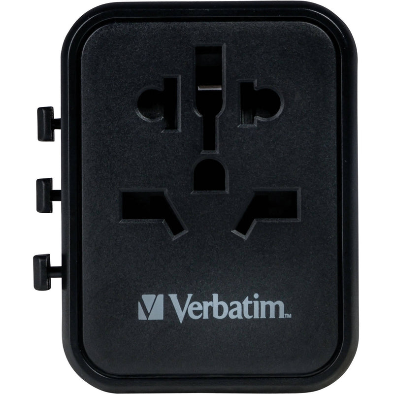 Verbatim UTA-02 20W 2-Port USB-C/USB-A Universal Travel Adapter
