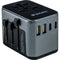 Verbatim UTA-03 30W 5-Port USB-C/USB-A Universal Travel Adapter