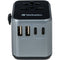 Verbatim UTA-03 30W 5-Port USB-C/USB-A Universal Travel Adapter