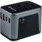 Verbatim UTA-03 30W 5-Port USB-C/USB-A Universal Travel Adapter