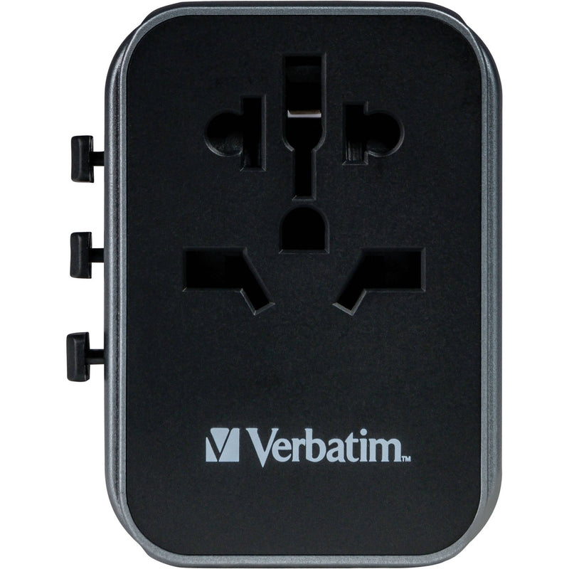 Verbatim UTA-03 30W 5-Port USB-C/USB-A Universal Travel Adapter