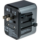 Verbatim UTA-03 30W 5-Port USB-C/USB-A Universal Travel Adapter