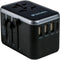 Verbatim UTA-04 61W 5-Port USB-C/USB-A Universal Travel Adapter