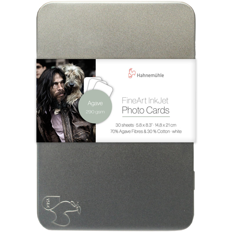 Hahnemuhle Agave FineArt InkJet Photo Cards (5.8 x 8.3", 30 Sheets)