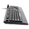 Rocstor KS18 Security USB Keyboard with Built-In Smart Card Reader