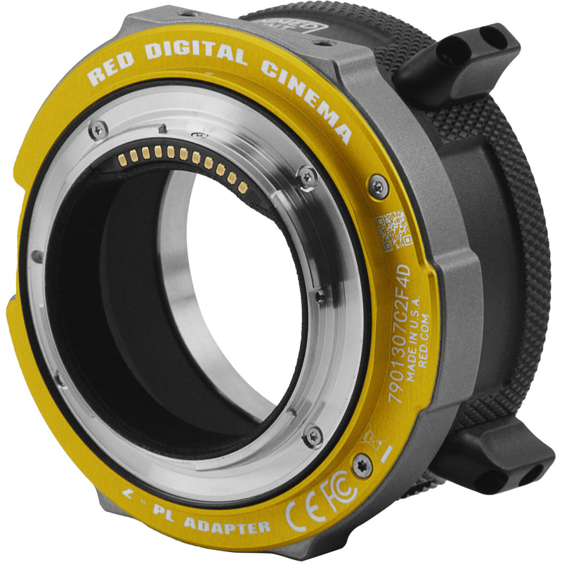 RED DIGITAL CINEMA KOMODO-X Z Mount Camera to PL Lens Adapter Pack