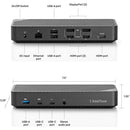 Luxor SideTrak Multi-Port Triple 4K Display Docking Station