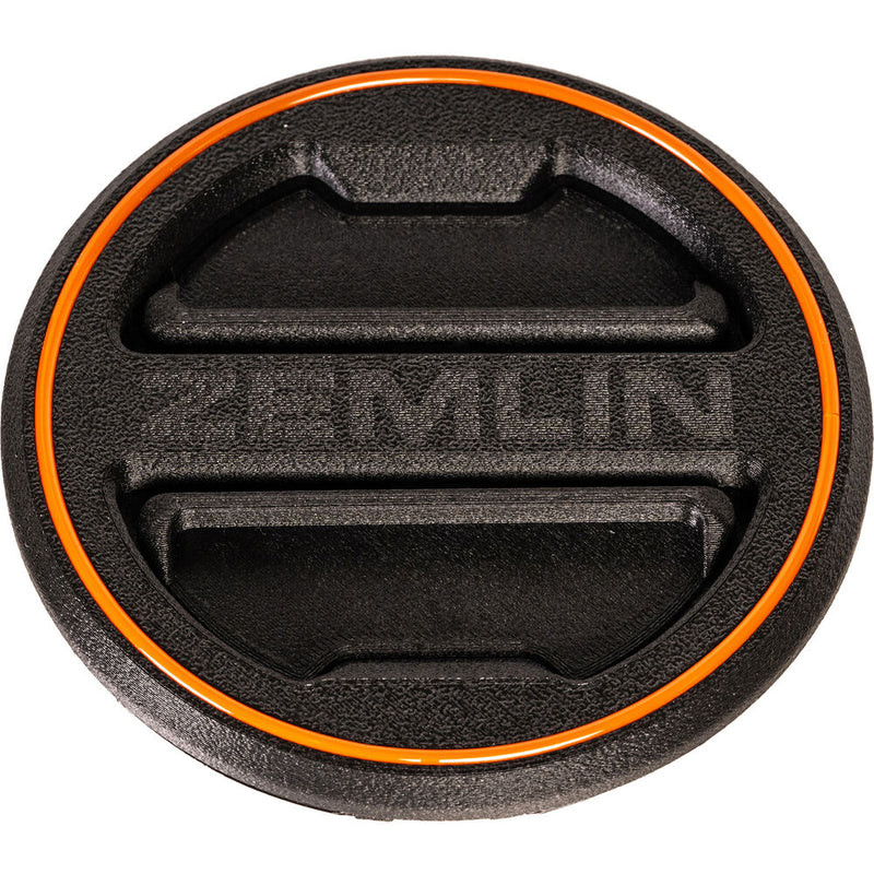 Zemlin Photo V2 Lens Cap for Nikon AF-S NIKKOR 300mm f/2.8 (Orange Skid Pad)