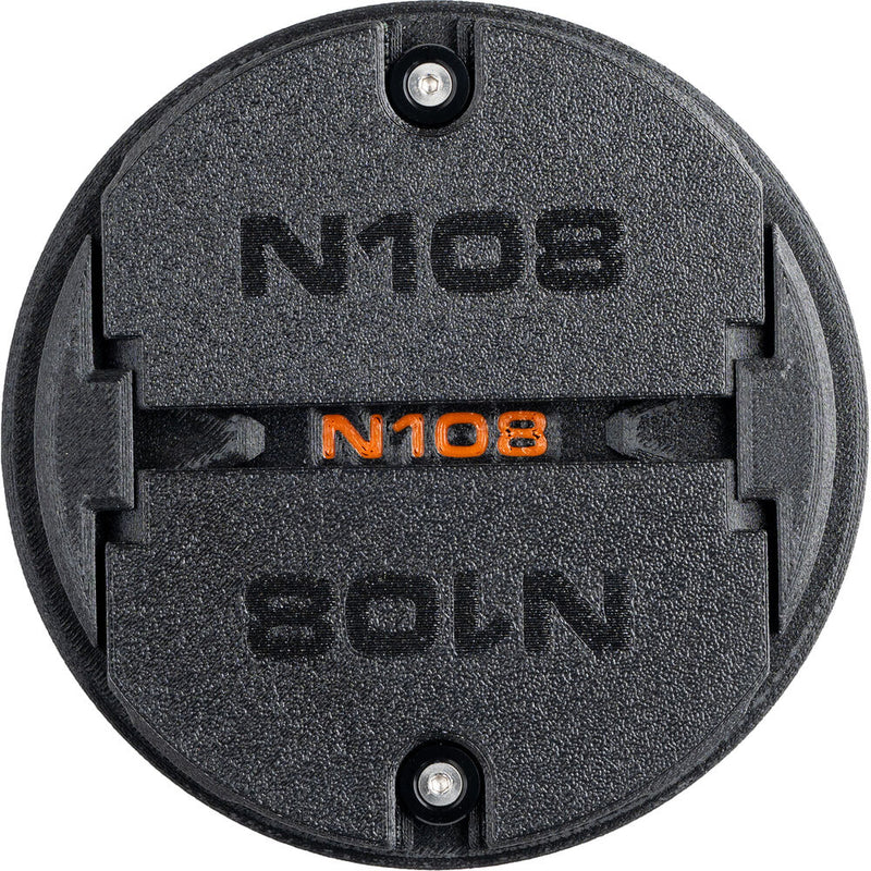 Zemlin Photo V2 Lens Cap for Nikon AF-S NIKKOR 300mm f/2.8 (Orange Skid Pad)