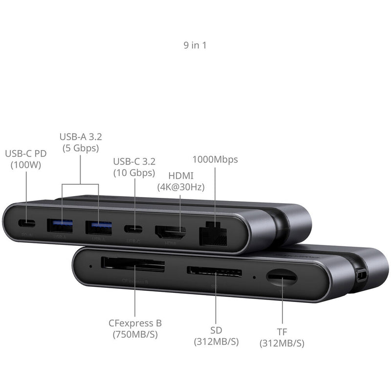 SmallRig CFexpress Type B 9-in-1 Docking Station