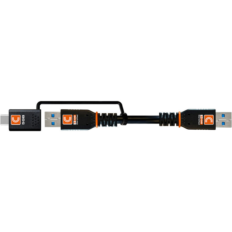 Comprehensive Pro AV/IT Integrator Series Transformer USB-A to USB-A or USB-C Cable (6')