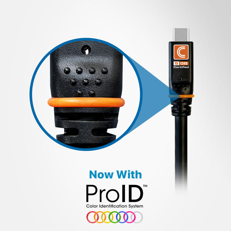 Comprehensive Pro AV/IT Integrator Series Transformer USB-C to USB-C or USB-A Cable (3')