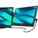 Luxor SideTrak 14" Portable Monitor (Dark Silver)