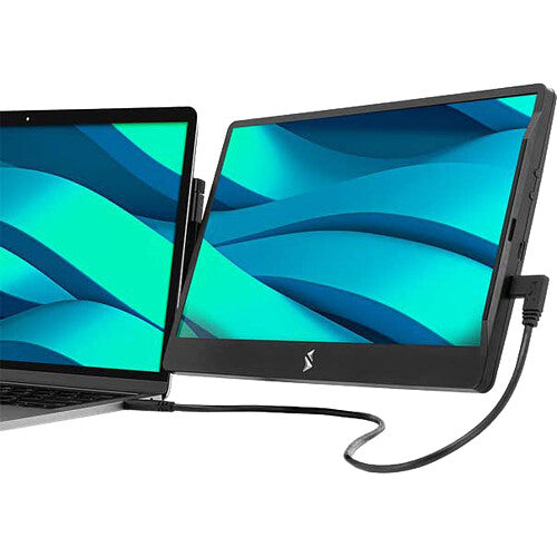 Luxor SideTrak 14" Portable Monitor (Dark Silver)