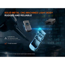 Fenix Flashlight E06R V2.0 Rechargeable Key Chain Flashlight (Turquoise)