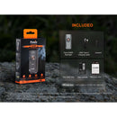 Fenix Flashlight E06R V2.0 Rechargeable Key Chain Flashlight (Gray)