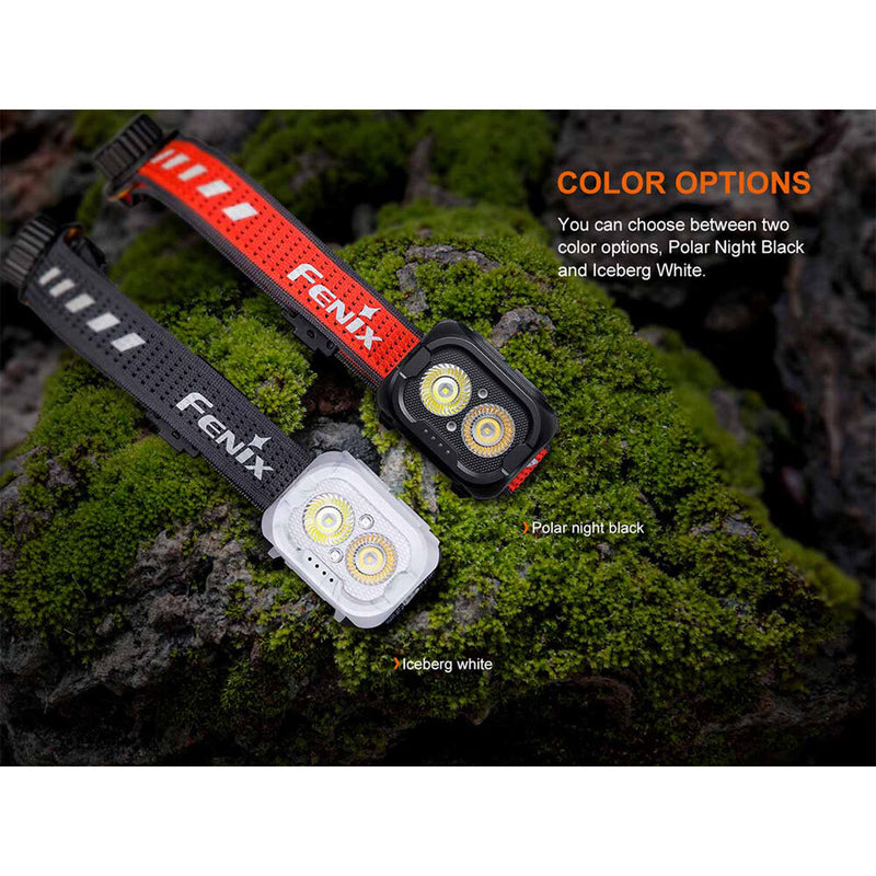 Fenix Flashlight HL18R-T V2 Rechargeable Headlamp (Iceberg White)