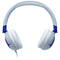 JBL Junior 320 Kid Safe On-Ear Wired Headphones (Blue)
