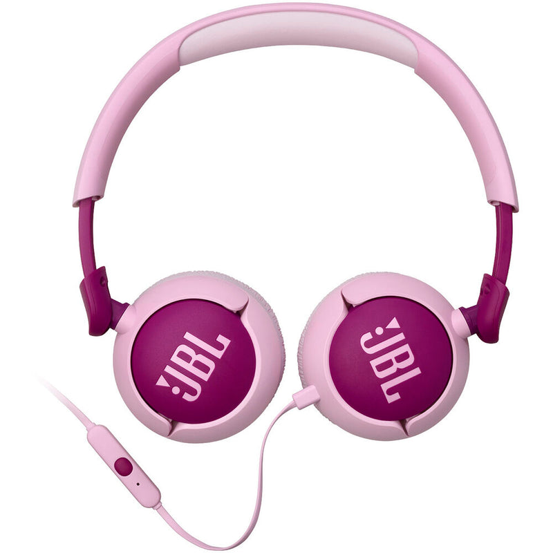 JBL Junior 320 Kid Safe On-Ear Wired Headphones (Purple)