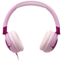 JBL Junior 320 Kid Safe On-Ear Wired Headphones (Purple)